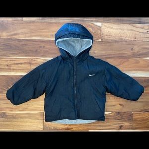 Vintage Nike Reversible Winter Jacket Youth Size 4
